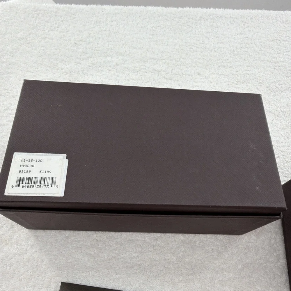2 Tom Ford Empty Sunglasses Gift Box Only EMPTY With Cards & Envelopes